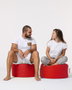 Atelier Del Sofa Round Pouf - Rojo